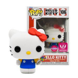 FUNKO POP! Sanrio: Hello Kitty with Lollipop Flocked Exclusive