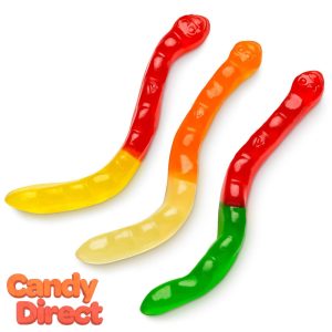 Assorted Fruit Gummi Worms 4 – 5lb