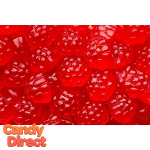 Red Gummy Raspberries – 5lb