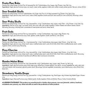 IT’SUGAR IT’SWEDISH Giant Candy Bag 20oz