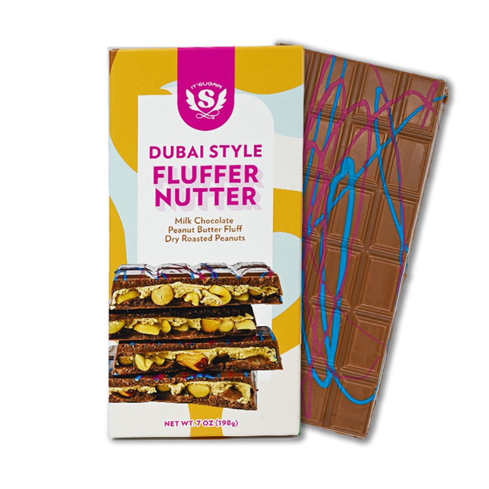 IT'SUGAR Fluffer Nutter Milk Chocolate Bar 7oz