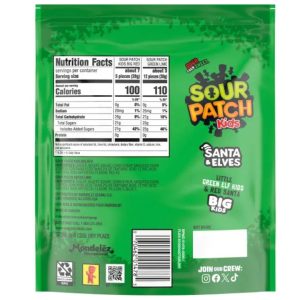 Sour Patch Kids Santa & Elves Bag