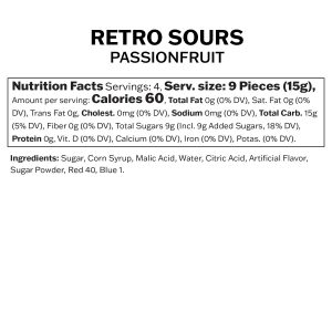 Retro Sours Passion Fruit
