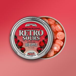 Retro Sours Red Apple