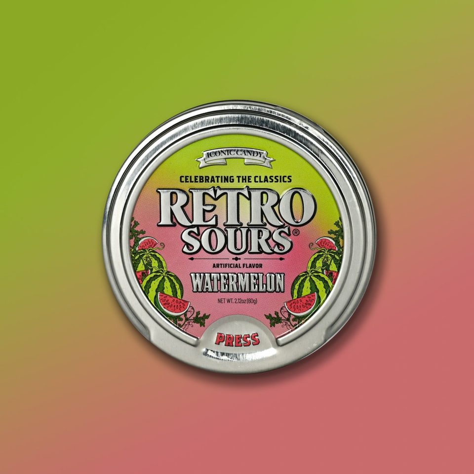 Retro Sours Watermelon