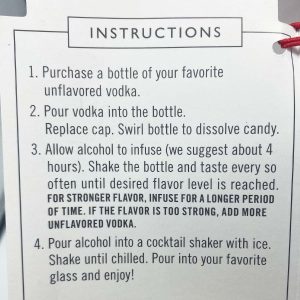 Vodka Infusion Bottle